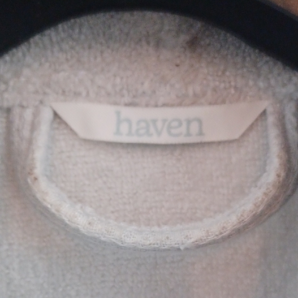 Haven Cozy Cream Bathrobe - Picture 2 of 12